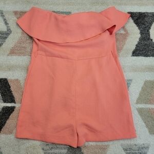 Babaton Coral Strapless Altamiro Romper Size 10
